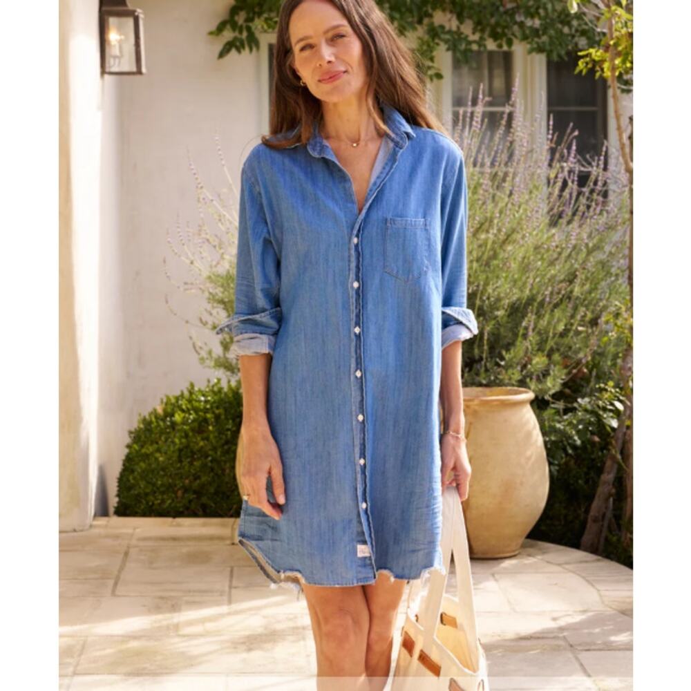 Frank & Eileen Blue Denim Mary Shirt Dress